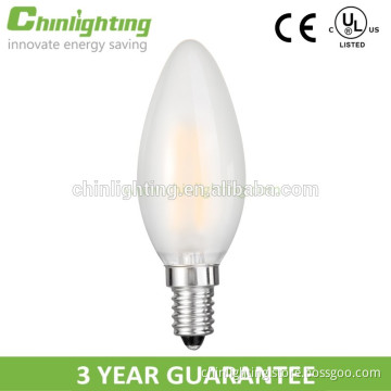 E14 c35 4w cob led candle lamp c35 rgb led candle light e14 e12 clear e14 led filament bulb